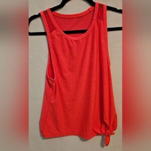 Reebok Vibrant Pink Tank Top with Round Neckline